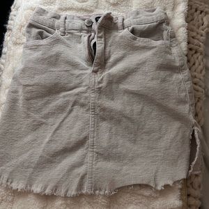 Brandy Melville corduroy mini skirt